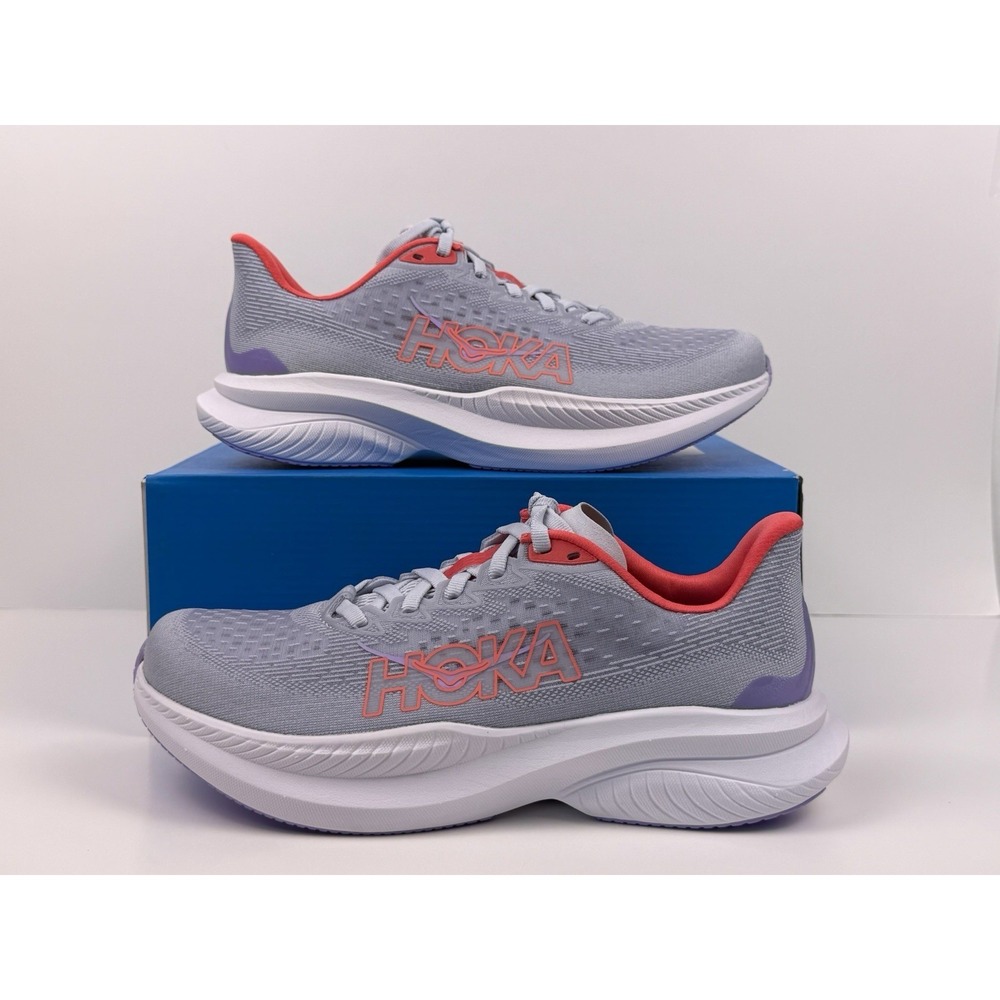 Hoka One One MACH 6 Running Shoes Women's Size 7.5 B Pale Dusk/Gull 1147810PLDS